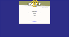 Desktop Screenshot of listall.com